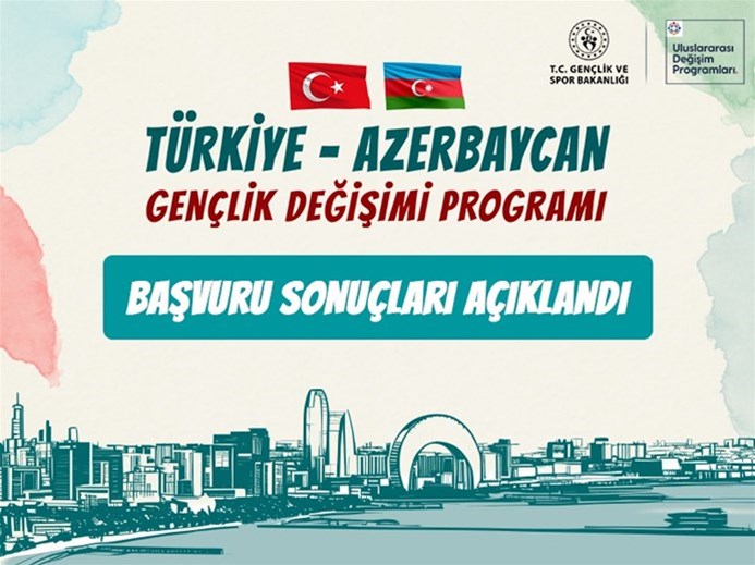 Türkiye – Azerbaycan Gençlik Değişimi Programı Başvuru Sonuçları Açıklandı