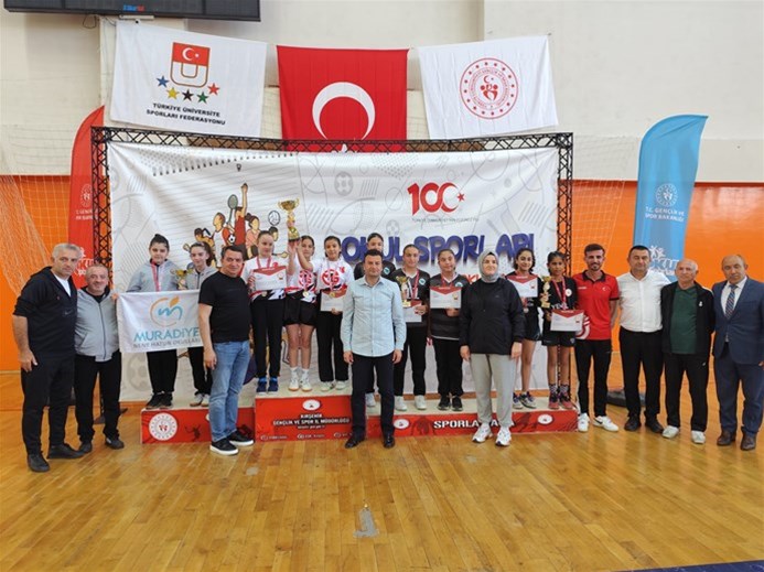 Okul Sporları Masa Tenisi Türkiye Şampiyonasında Madalyalar Sahiplerini Buldu.