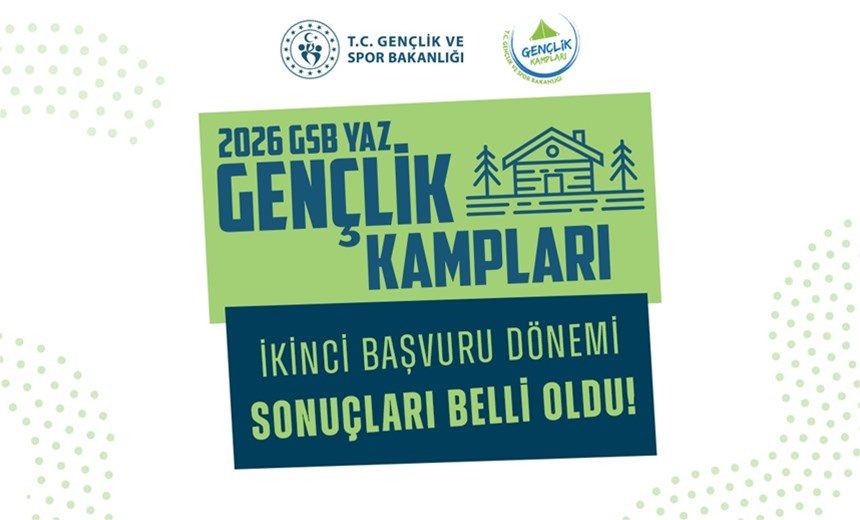 2026 Yaz Gençlik Kampları 2. Başvuru Dönemi Sonuçları Açıklandı