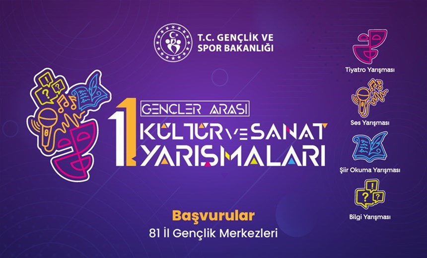 2026 Yılı Gençler Arası Kültür ve Sanat Yarışmaları Başlıyor!