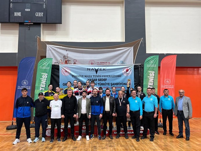 Masa Tenisi Final Heyecanı ile sona erdi