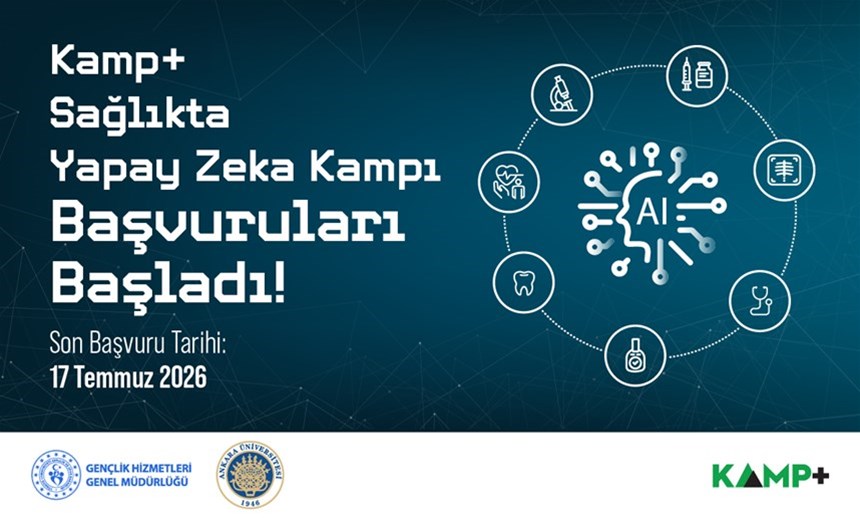 KAMP+ Sağlıkta Yapay Zeka Kampı Başvuruları Başlıyor!
