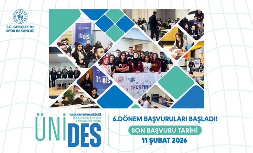 ÜNİDES 6. Dönem Başvuruları Başladı!