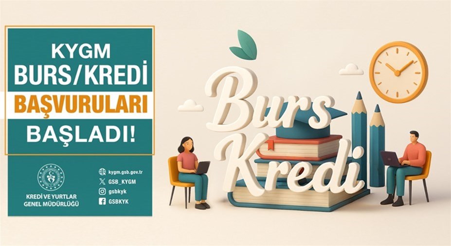 KYK Burs ve Kredi Başvuruları Başladı