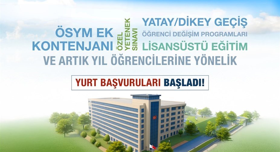 Ek Kontenjan Yurt Başvuruları Başladı