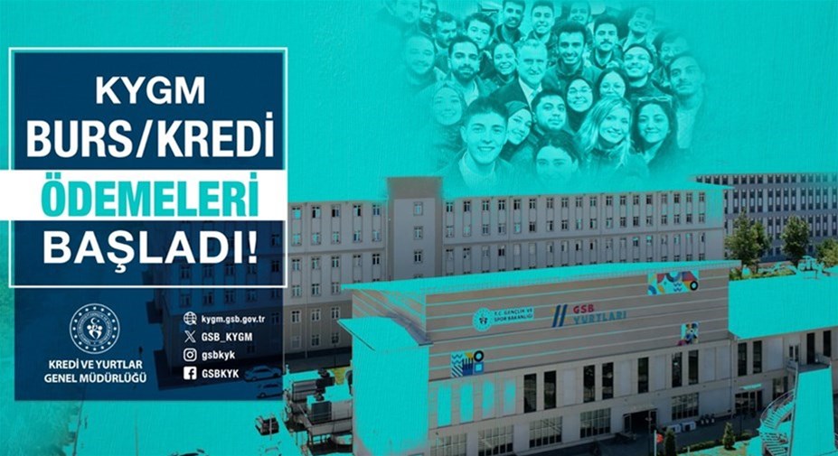 İlk defa burs/kredi alacak öğrenciler için ödemelere başlandı
