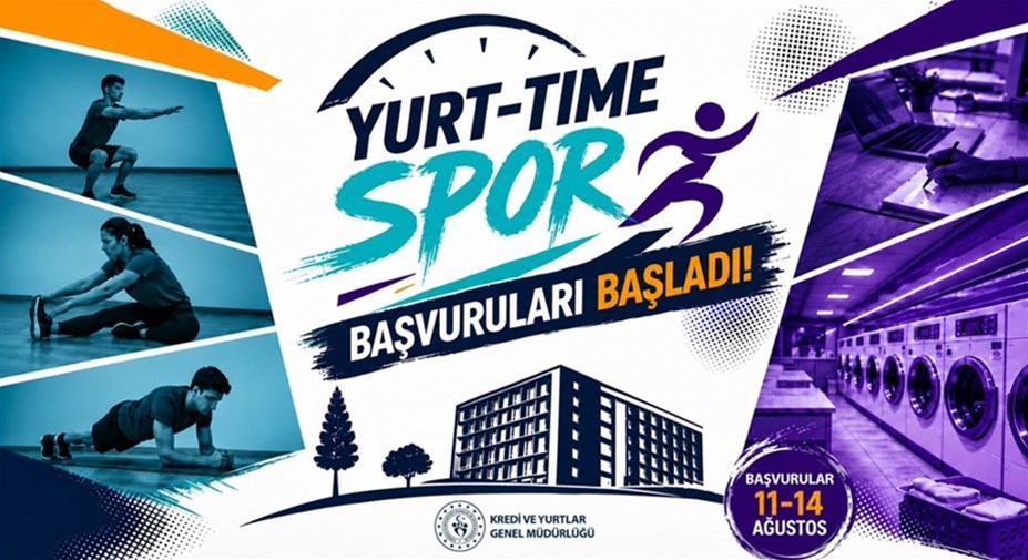 Yurt-Time Spor Başvuruları Başladı!