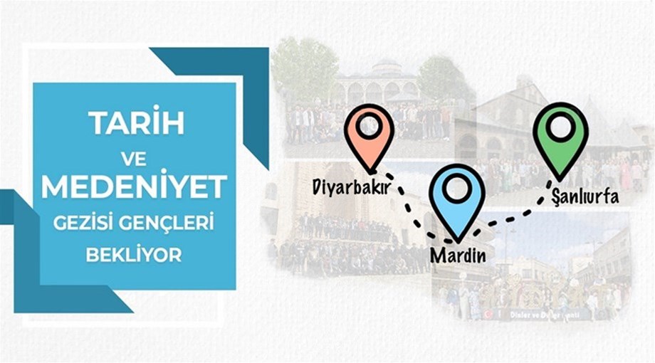 Bir Günde Bin Yıl Tarih ve Medeniyet Gezileri Gençleri Bekliyor