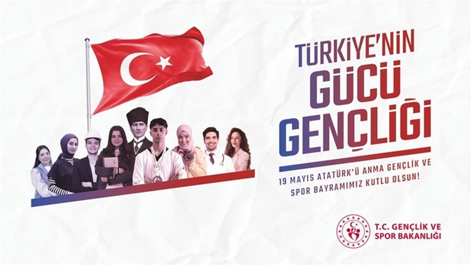 19 Mayıs Atatürk’ü Anma, Gençlik ve Spor Bayramı kutlu olsun!… 