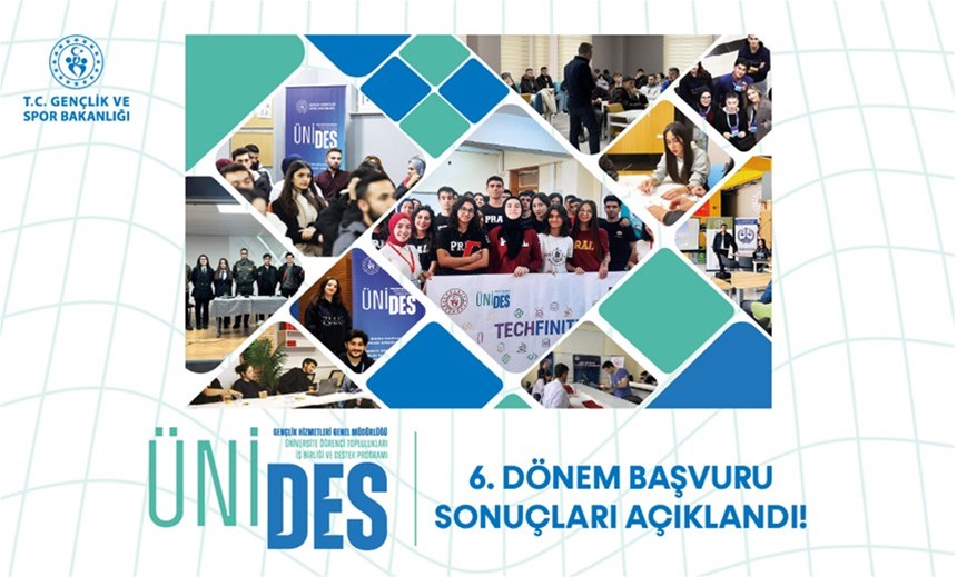 ÜNİDES 6. Dönem Başvuru Sonuçları Açıklandı