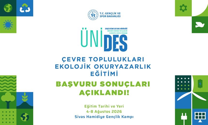 ÜNİDES Çevre Toplulukları Ekolojik Okuryazarlık Eğitimi Başvuru Sonuçları Açıklandı