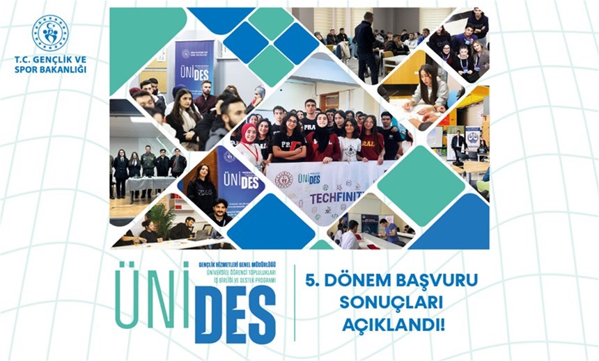 ÜNİDES 5. Dönem Başvuru Sonuçları Açıklandı!