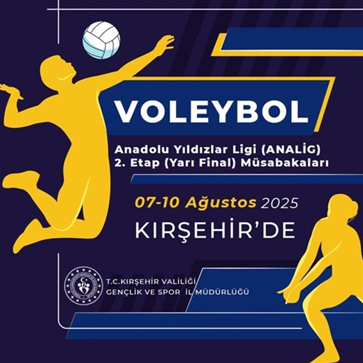 ANALİG Voleybol 2. Etap 2. Grup Yardı Final Müsabakaları Başlıyor